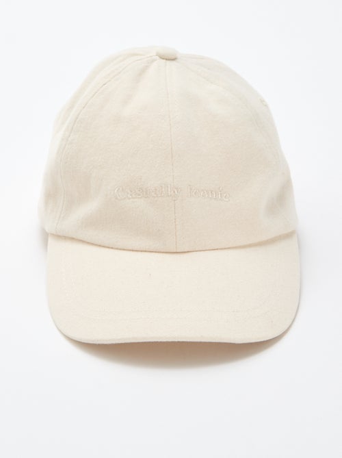 Cotton baseball cap - Kiabi