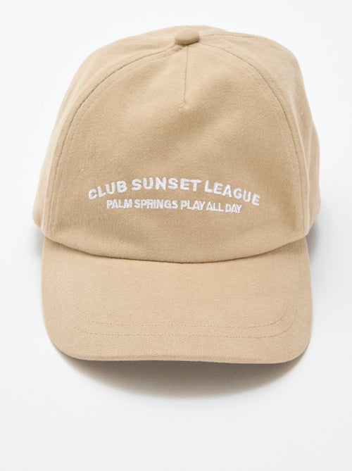 Cotton baseball cap - Kiabi