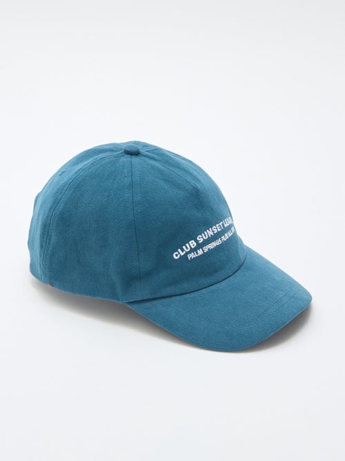 Cotton baseball cap - Kiabi