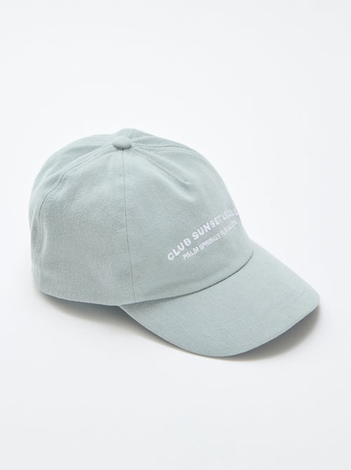 Cotton baseball cap - Kiabi