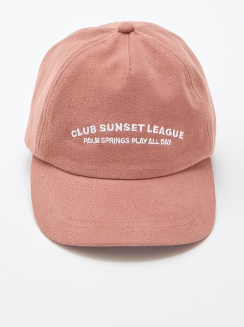 Cotton baseball cap - Kiabi