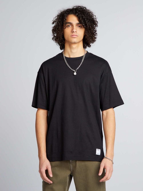 Cotton crew neck t-shirt - Kiabi