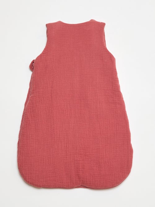 Cotton Gauze Sleeping Bag with Detachable Sleeves TOG 2.5 - Kiabi