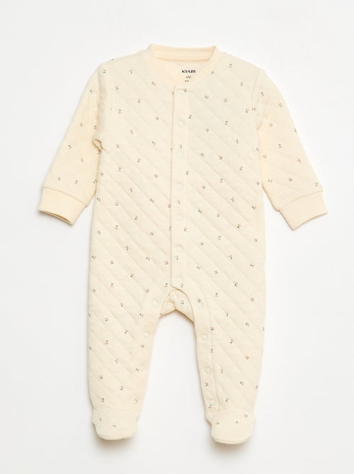 Cotton Jersey Sleepsuit - Kiabi
