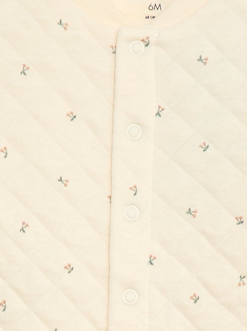Cotton Jersey Sleepsuit - Kiabi