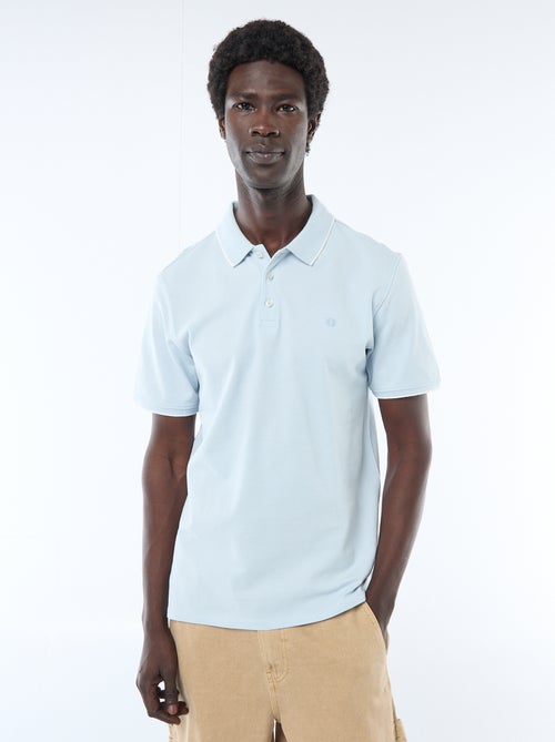 Cotton piqué polo shirt - Kiabi
