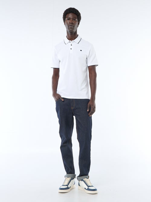 Cotton piqué polo shirt - Kiabi