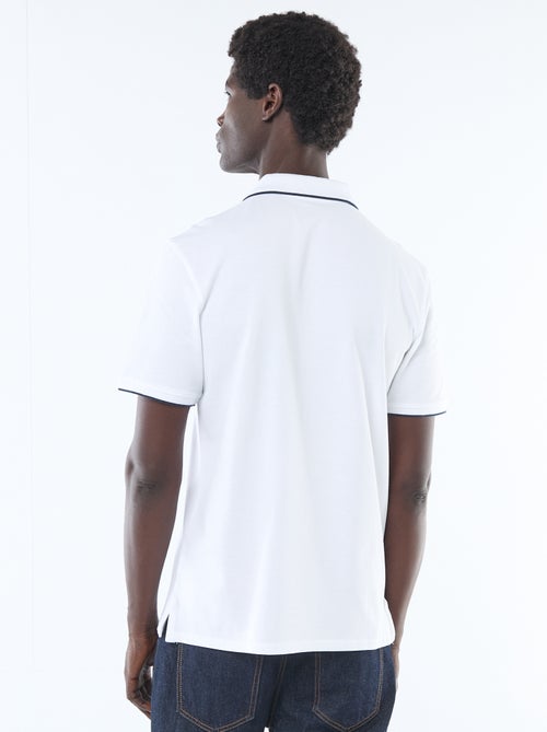 Cotton piqué polo shirt - Kiabi