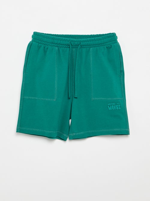 Cotton piqué t-shirt and shorts set - Kiabi