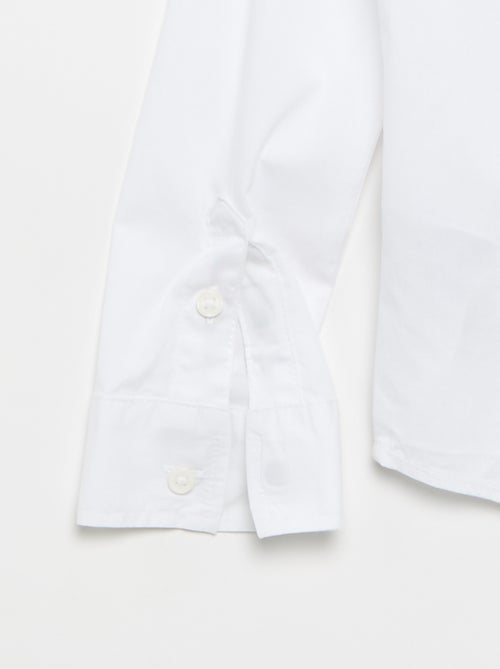 Cotton shirt - easy-to-dress collection - Kiabi