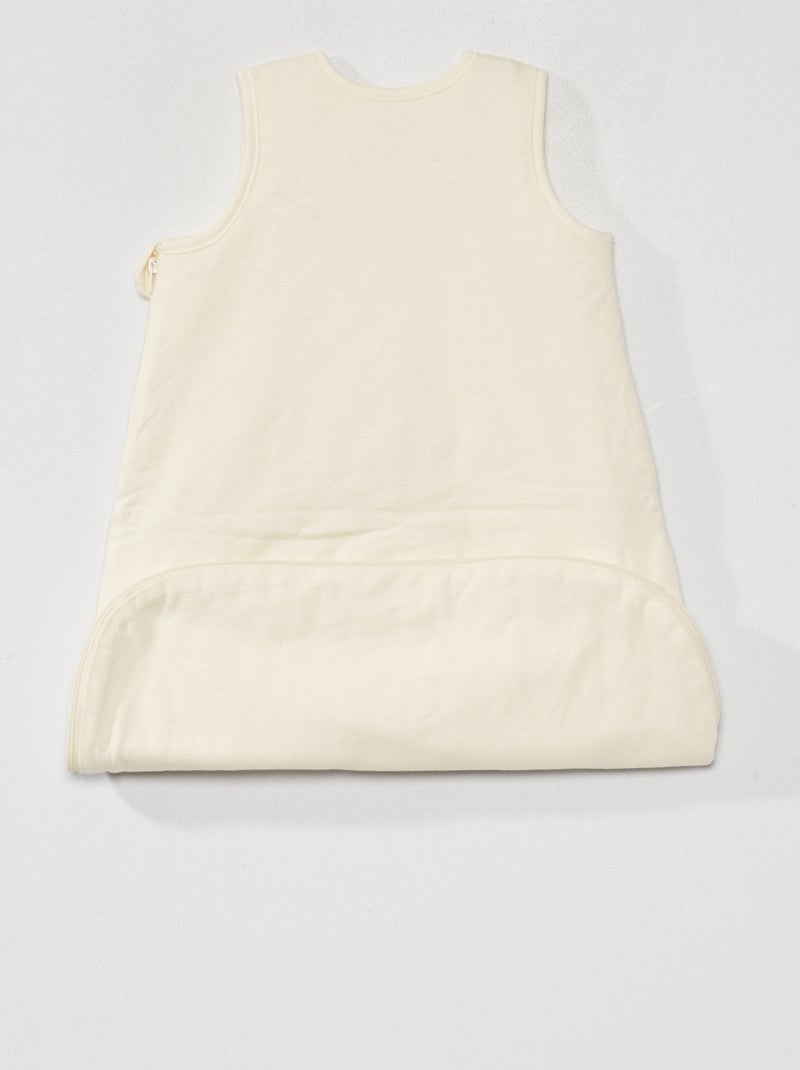 Cotton Sleeping Bag - TOG 2 WHITE - Kiabi