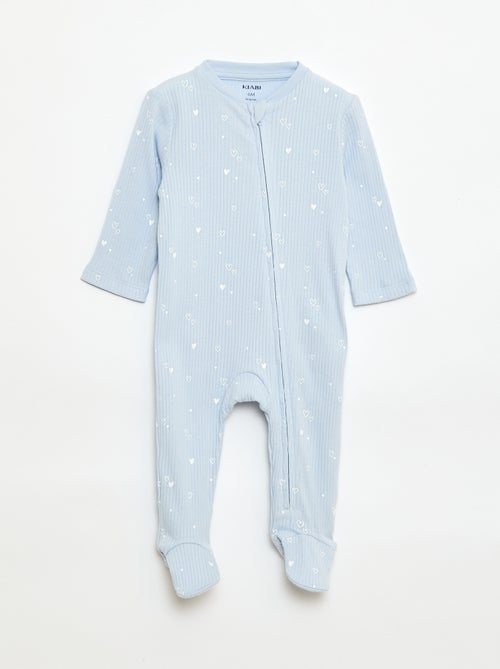 Cotton Sleepsuit - Kiabi