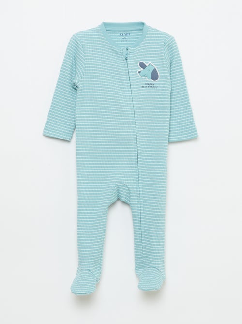 Cotton Sleepsuit - Kiabi