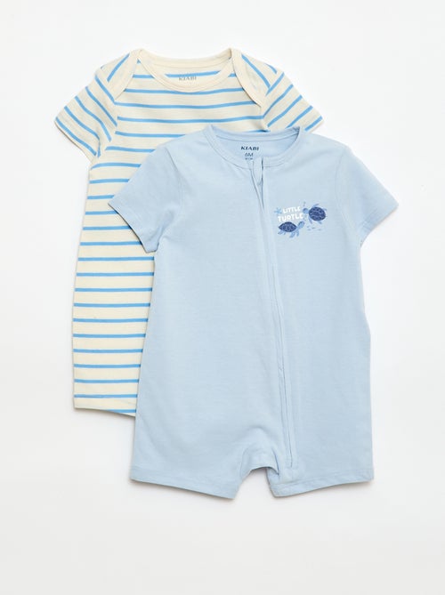 Cotton Sleepsuit - Kiabi