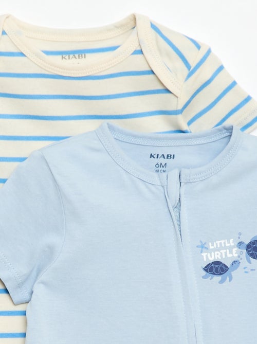 Cotton Sleepsuit - Kiabi