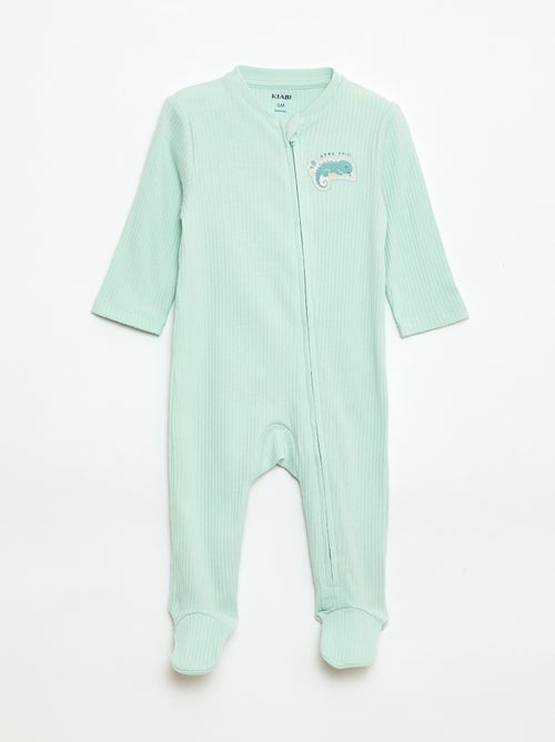 Cotton Sleepsuit - Kiabi