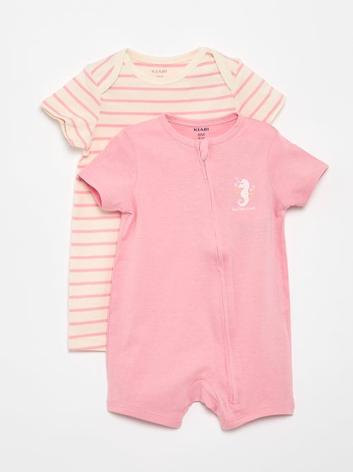 Cotton Sleepsuit - Kiabi
