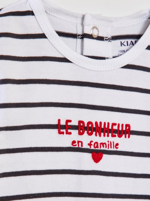 Cotton Sleepsuit - Kiabi
