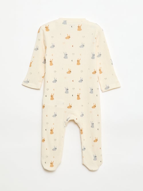 Cotton Sleepsuit - Kiabi