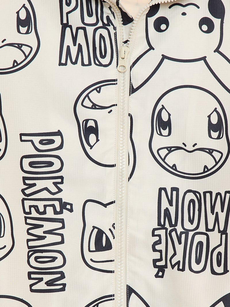 Coupe-vent 'Pokémon' à capuche Beige - Kiabi