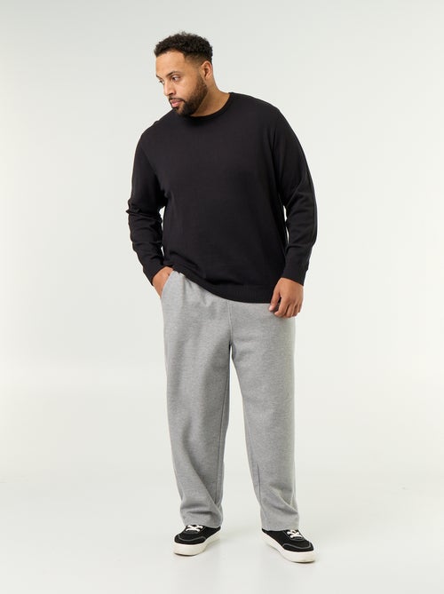 Crew Neck Fine Gauge Sweater - Kiabi