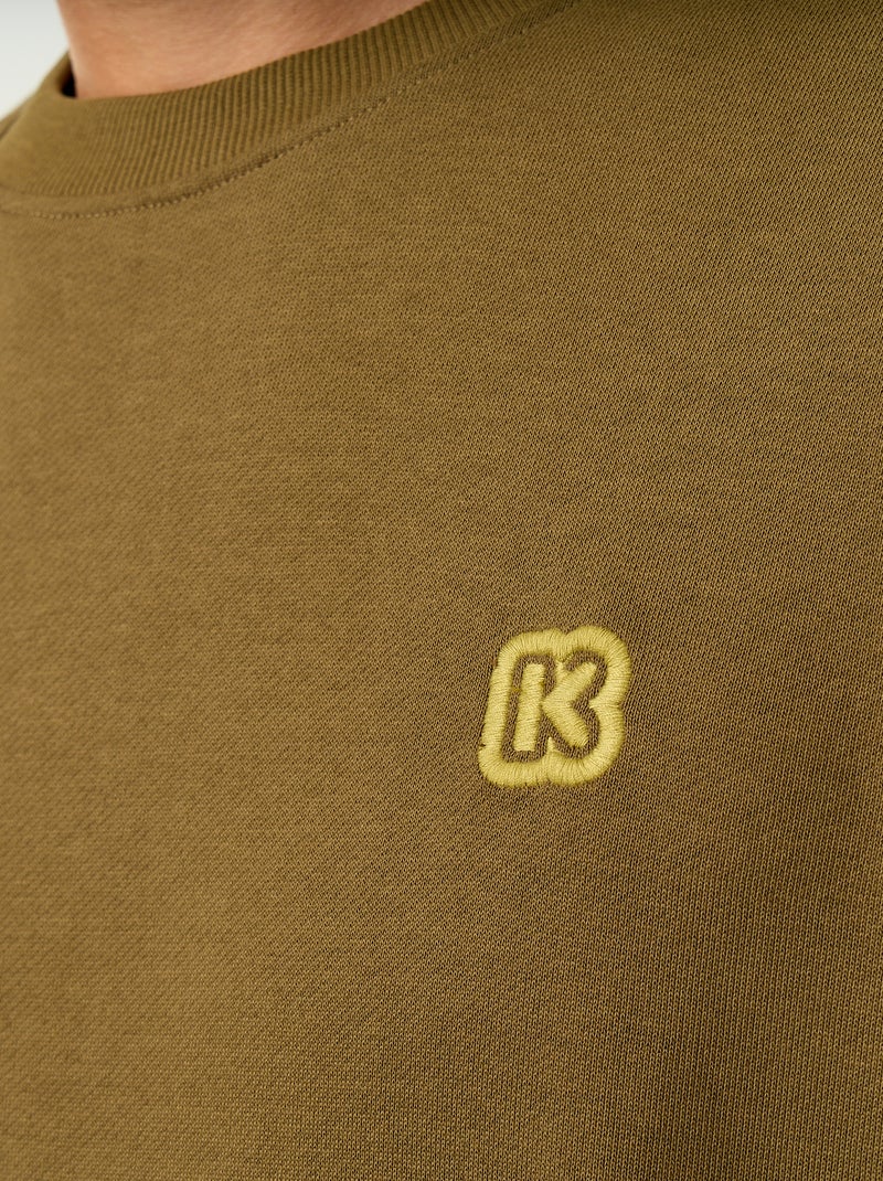Crew neck sweatshirt - Kiabi Green - Kiabi