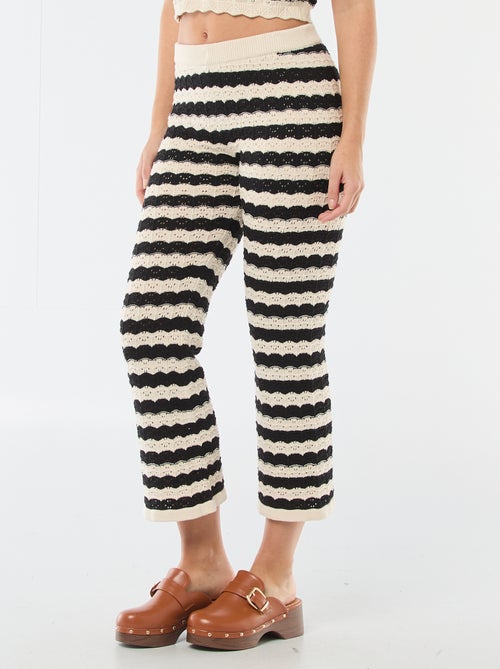 Crochet Flare Pants - Kiabi