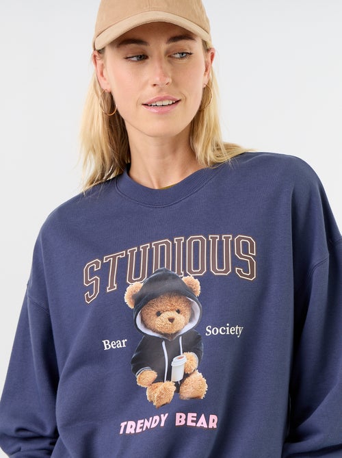 Crop top sweatshirt - Kiabi