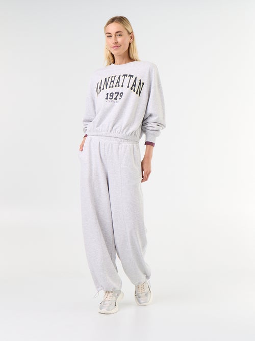 Crop Top Sweatshirt - Kiabi