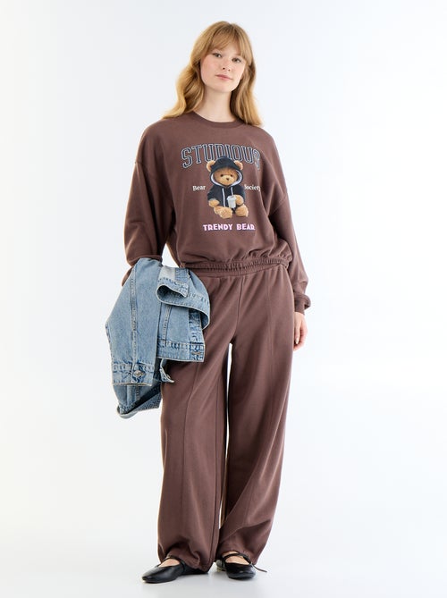 Crop Top Sweatshirt - Kiabi