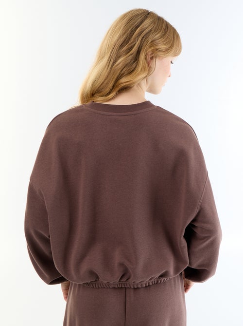 Crop Top Sweatshirt - Kiabi