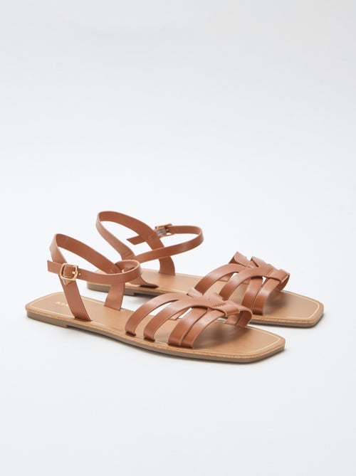 Cross-Strap Sandals - Kiabi
