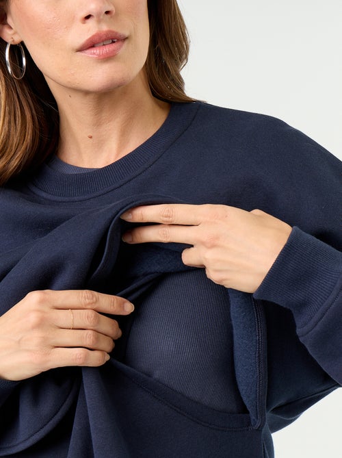 Crossover Nursing Sweatshirt - Kiabi