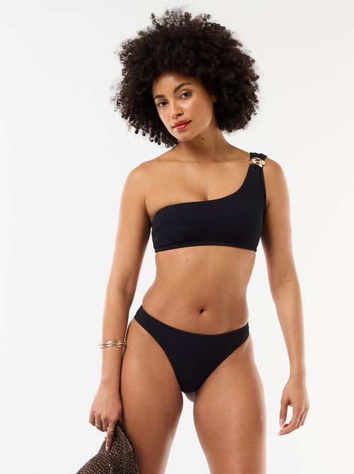 Culotte de bain en maille gaufrée - Kiabi