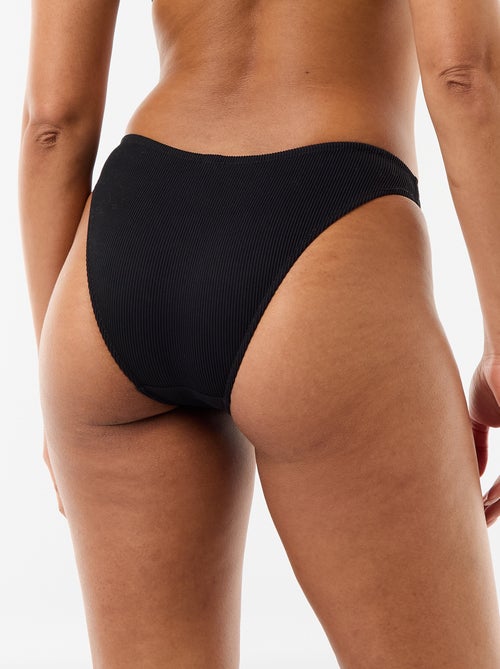 Culotte de bain en maille texturée - Kiabi