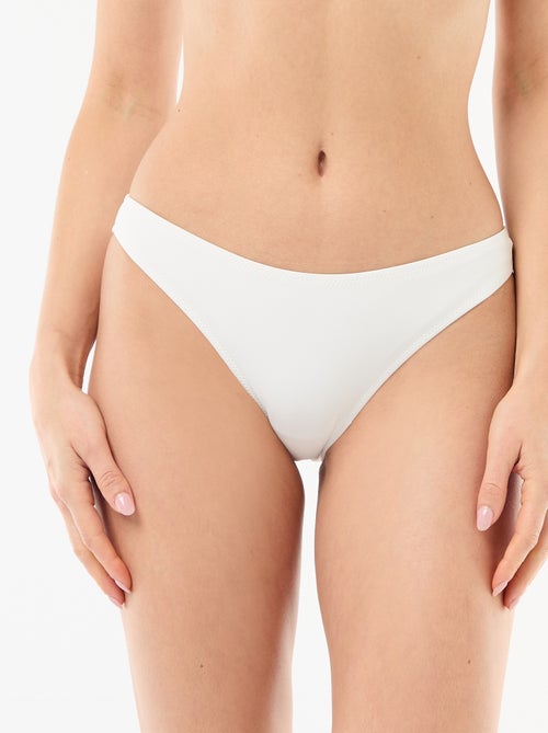 Culotte de bain en microfibre souple - Kiabi