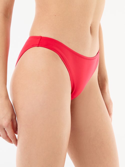 Culotte de bain en microfibre souple - Kiabi