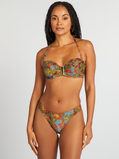 Culotte de bain imprimé fleuri - Kiabi