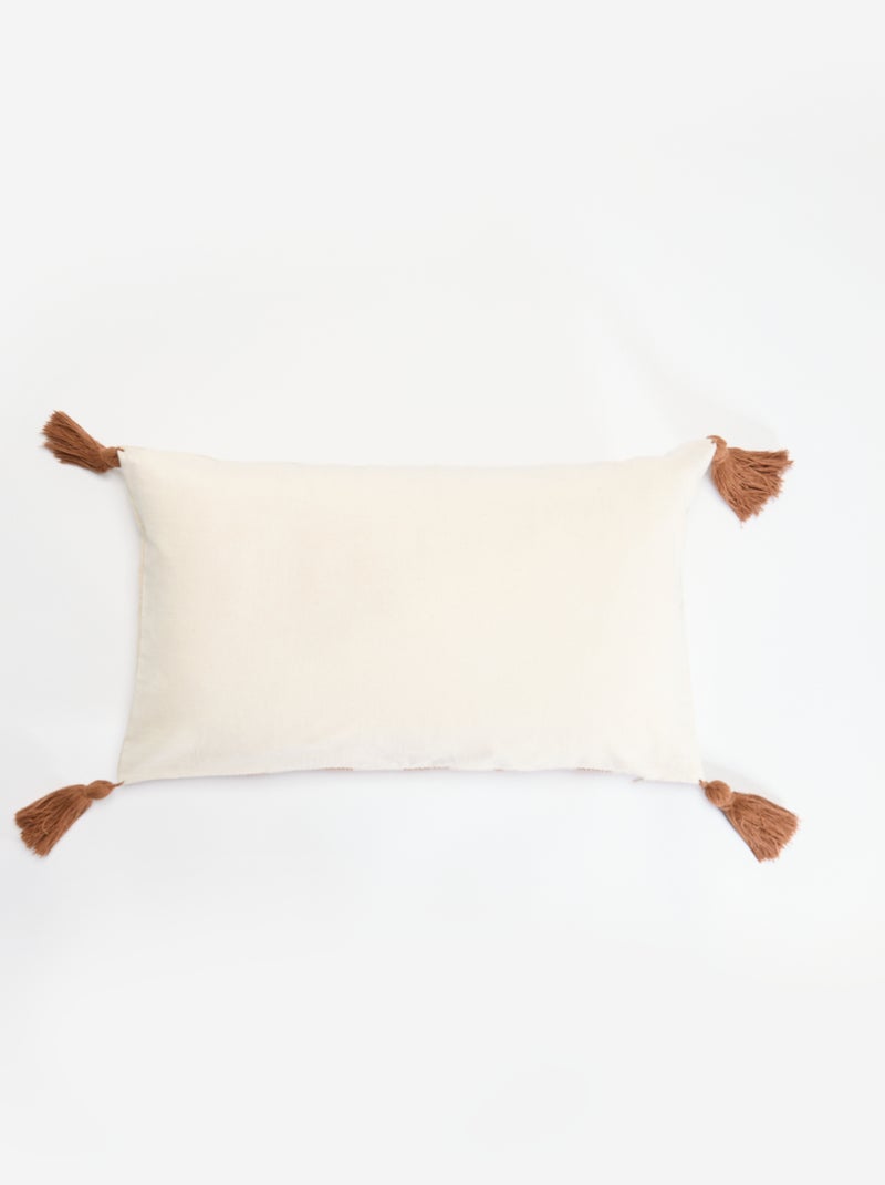 Cushion cover (30 x 50 cm) - Kiabi Home Brown - Kiabi