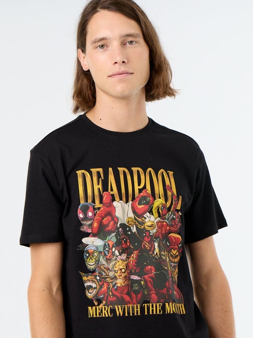 "Deadpool" "Marvel" Short-Sleeved T-Shirt - Kiabi