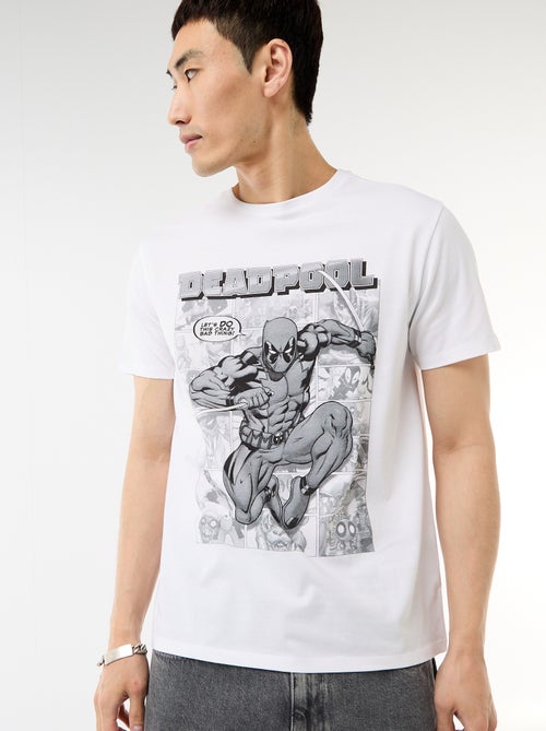 "Deadpool" "Marvel" Short-Sleeved T-shirt - Kiabi