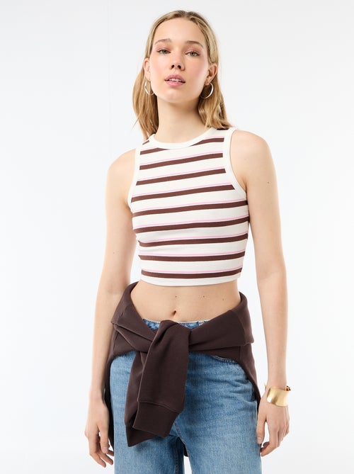 Débardeur à emmanchures américaines - Kiabi