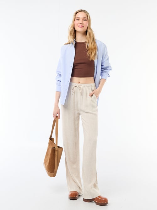 Débardeur à emmanchures américaines - Kiabi