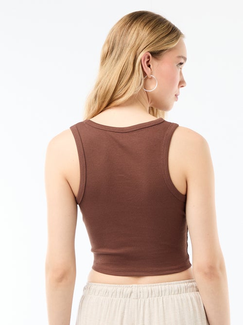 Débardeur à emmanchures américaines - Kiabi