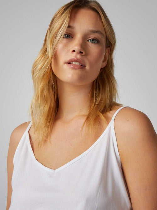 Débardeur à fines bretelles - Kiabi