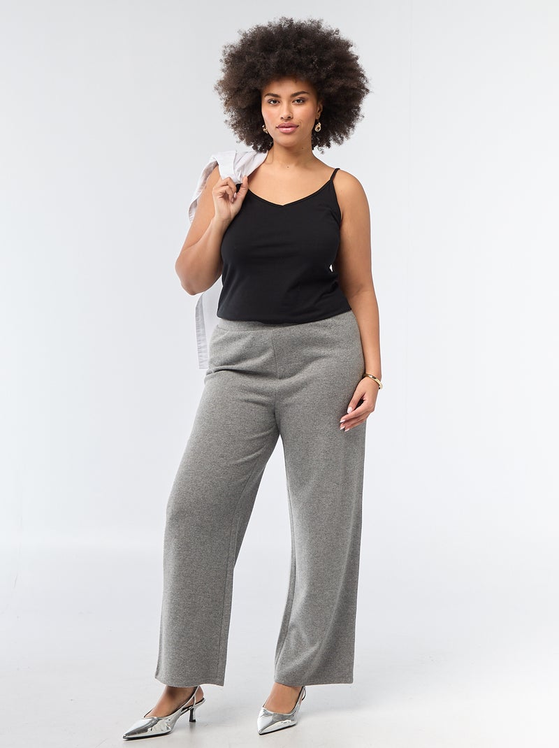 Débardeur à fines bretelles Noir - Kiabi