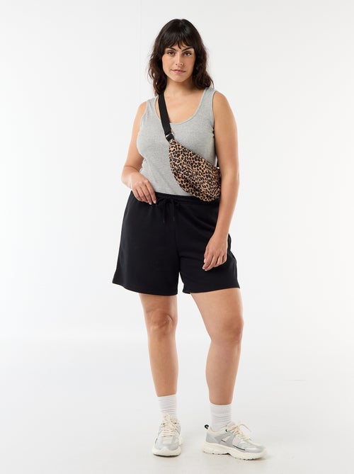 Débardeur basique côtelé - Kiabi