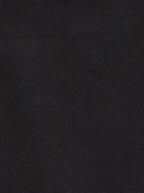 Débardeur côtelé à col rond - Kiabi