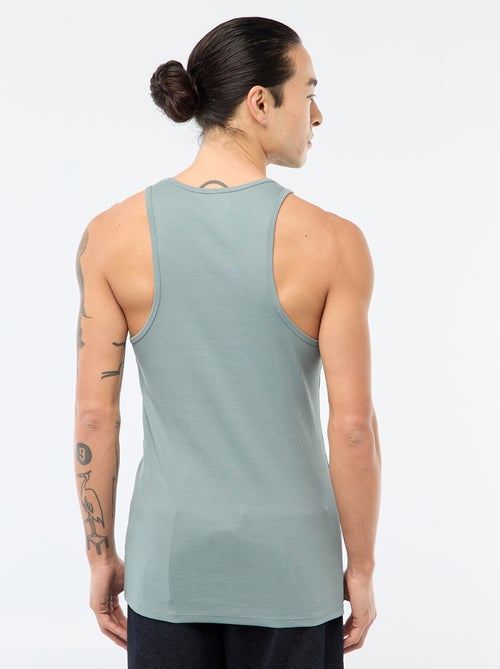 Débardeur côtelé - Kiabi