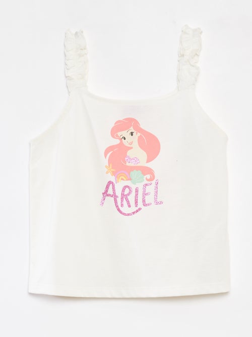Débardeur 'Disney' avec bretelles volantées - Kiabi